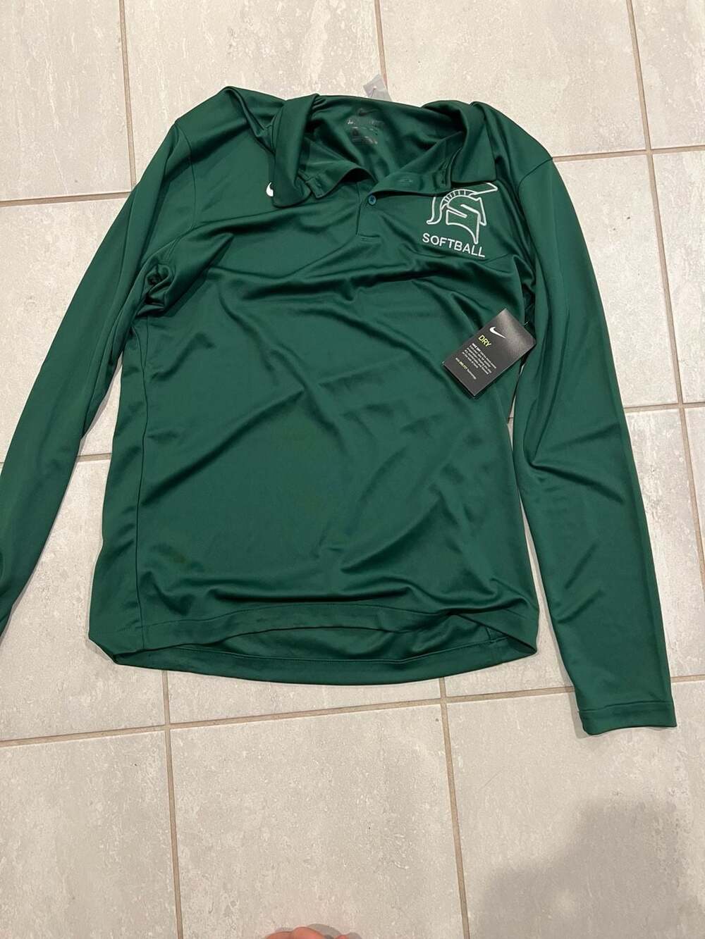 Dri-Fit Michigan State Spartans Softball  
Size M